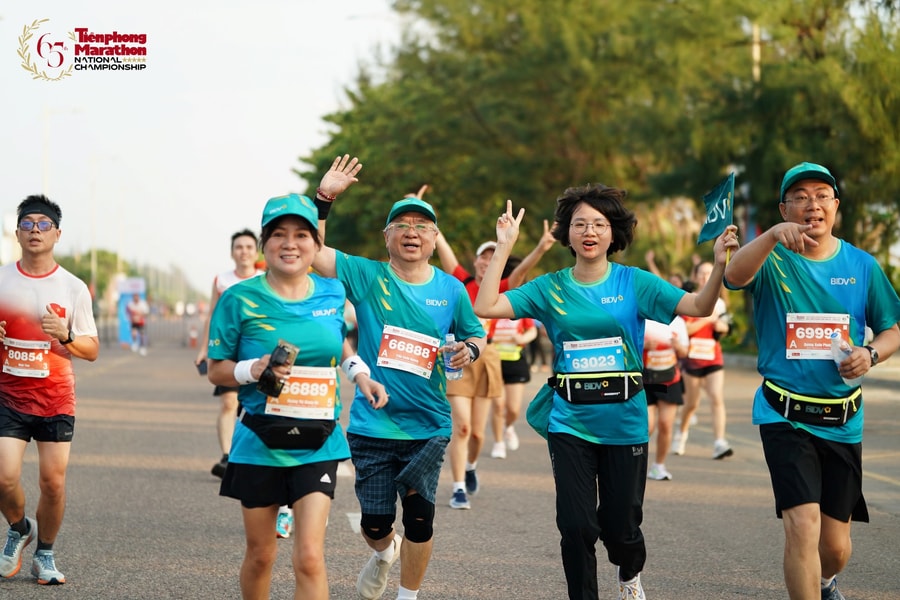 Chung tay làm nên thành công của Tiền Phong Marathon