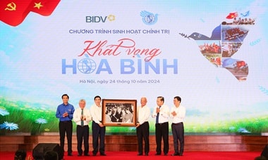 BIDV phối hợp tổ chức Tọa đàm “Khát vọng hòa bình”