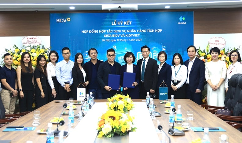 BIDV và KiotViet hợp tác triển khai dịch vụ ngân hàng tích hợp BIDV và KiotViet hợp tác triển khai dịch vụ ngân hàng tích hợp