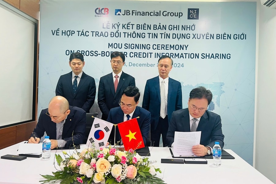 CIC hợp tác trao đổi thông tin tín dụng xuyên biên giới với JB và NICE