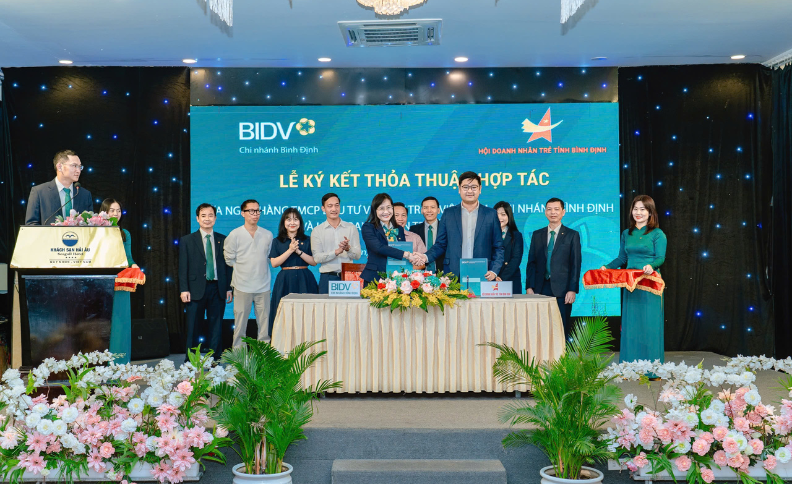 BIDV Bình Định thúc đẩy doanh nghiệp trẻ phát triển bền vững BIDV Bình Định thúc đẩy doanh nghiệp trẻ phát triển bền vững