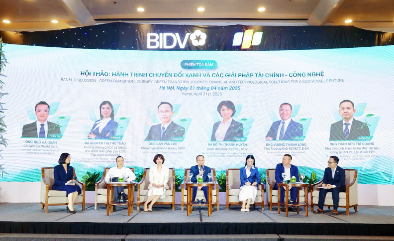 BIDV - FPT khẳng định vai trò dẫn dắt trong chuyển đổi xanh qua hội thảo chuyên sâu về tài chính và công nghệ bền vững BIDV - FPT khẳng định vai trò dẫn dắt trong chuyển đổi xanh qua hội thảo chuyên sâu về tài chính và công nghệ bền vững