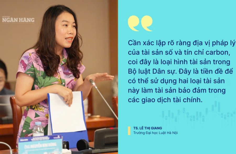 Thừa nhận tài sản số và tín chỉ carbon là tài sản bảo đảm sẽ mang lại nhiều lợi ích