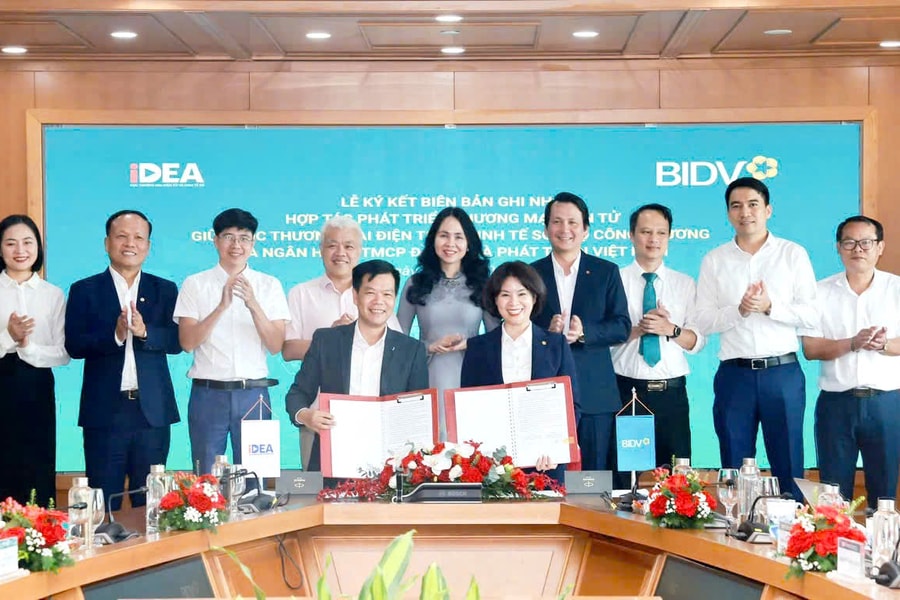 BIDV góp phần thúc đẩy phát triển thương mại điện tử