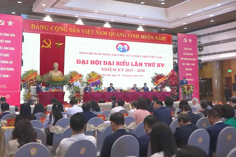 Đảng bộ BIDV tổ chức thành công Đại hội đại biểu lần thứ XV, nhiệm kỳ 2025 - 2030