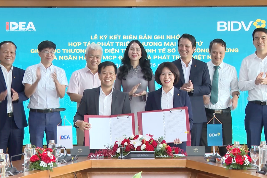 BIDV góp phần thúc đẩy phát triển thương mại điện tử