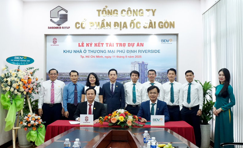 BIDV Trường Sơn tài trợ tín dụng dự án Phú Định Riverside BIDV Trường Sơn tài trợ tín dụng dự án Phú Định Riverside