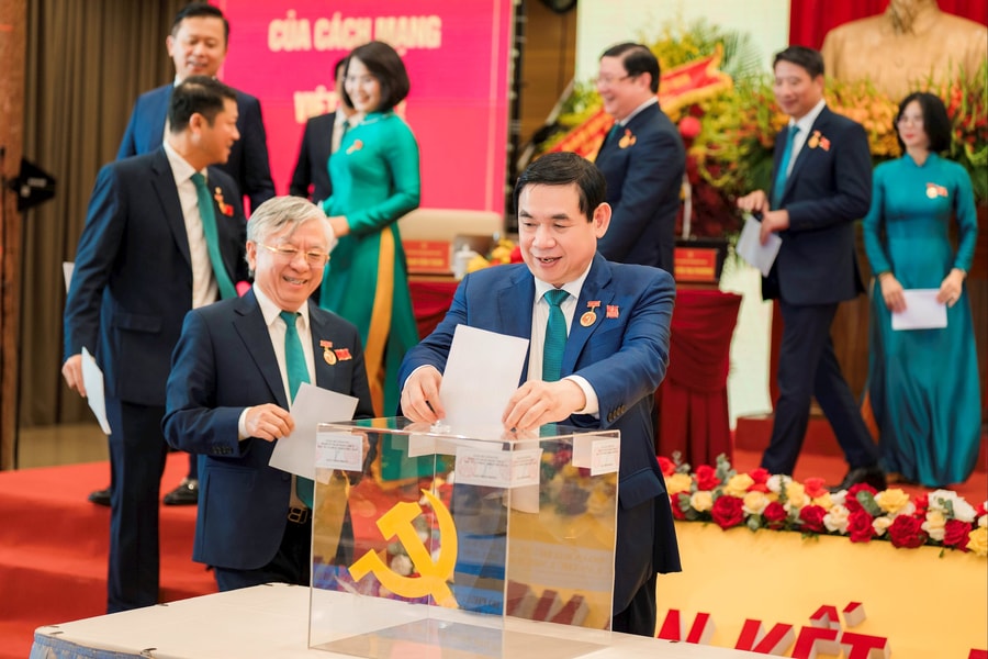 Đoàn đại biểu Đảng bộ BIDV sẵn sàng tham dự Đại hội Đảng bộ Chính phủ