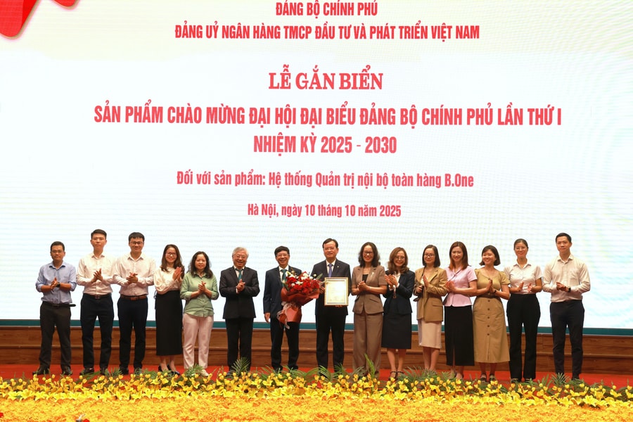 B.One - Sản phẩm tiêu biểu chào mừng Đại hội Đảng bộ Chính phủ lần thứ I