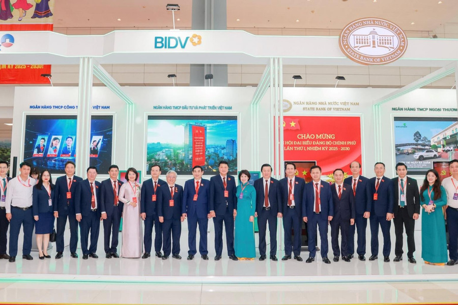 BIDV delegation attends the 1st Government Party Congress