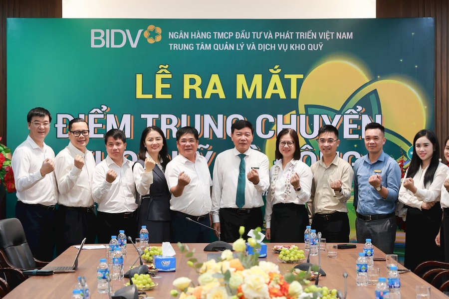 BIDV ra mắt HUB Hà Đông – Bước tiến số hóa hoạt động kho quỹ