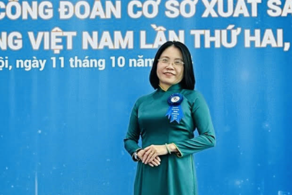 Nữ Chủ tịch Công đoàn cơ sở “2 giỏi”