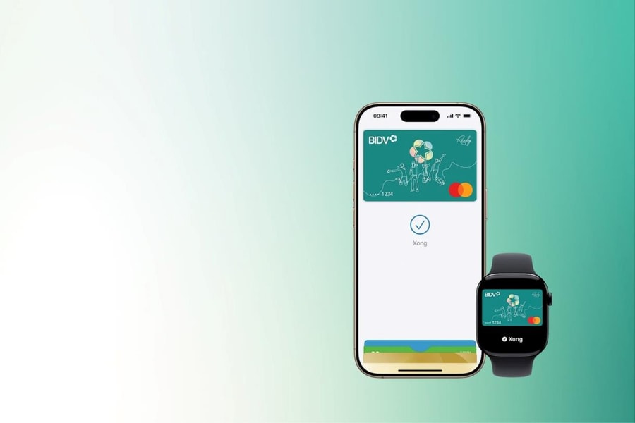 Giảm 50% khi thanh toán bằng thẻ BIDV qua Apple Pay tại TH true mart