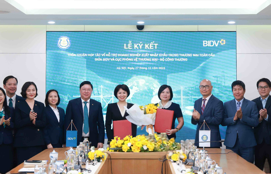 BIDV signed a cooperation agreement on supporting import-export businesses