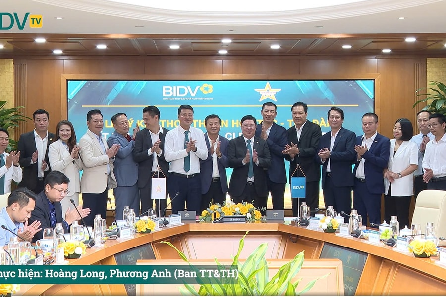 BIDV strengthens cooperation with Sao Vang Dat Viet enterprises
