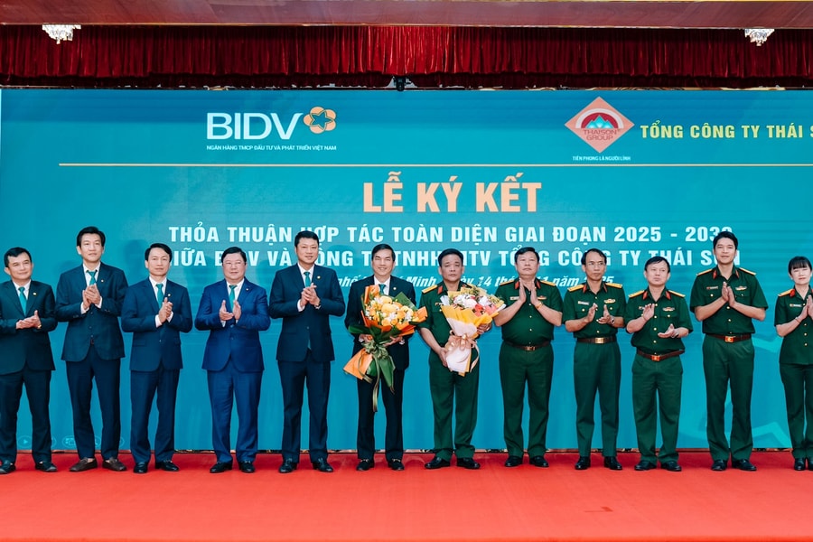 BIDV và Tổng Công ty Thái Sơn triển khai hợp tác toàn diện