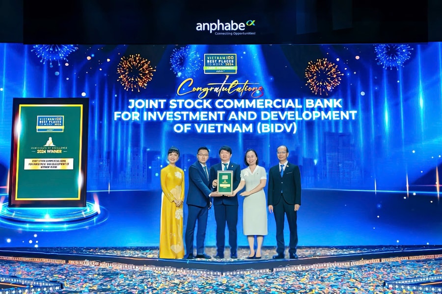 BIDV khẳng định vị thế doanh nghiệp có môi trường làm việc tốt nhất