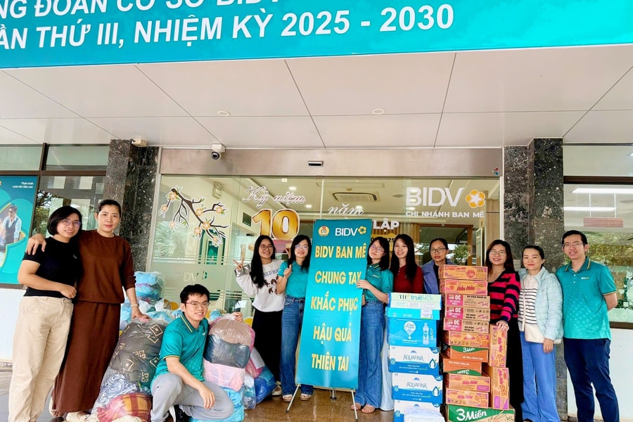 BIDV and the journey through storms and floods