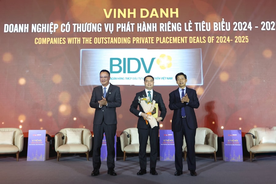 BIDV là “Doanh nghiệp có thương vụ M&A tiêu biểu năm 2024 - 2025”