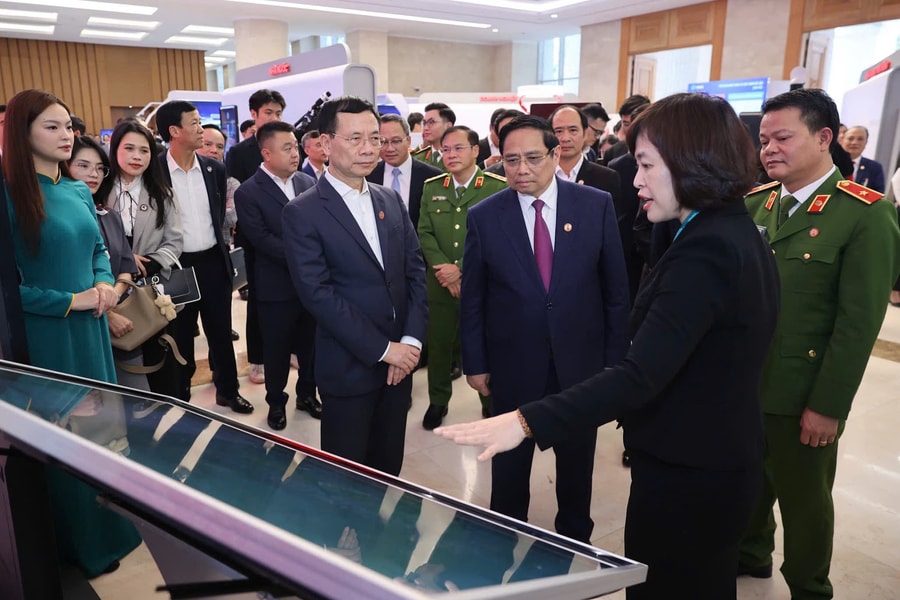 BIDV giới thiệu giải pháp công nghệ tại triển lãm sơ kết Đề án 06