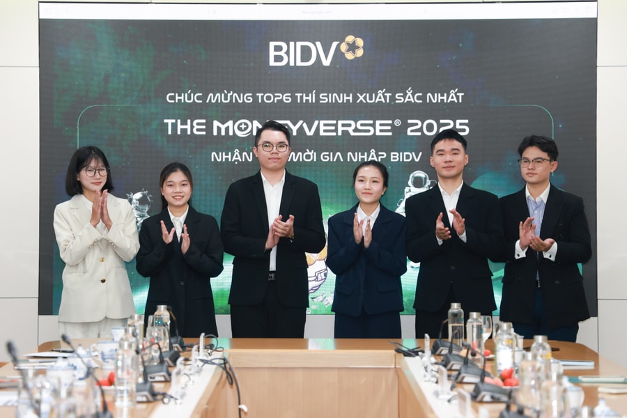 Dấu ấn khó phai của top 6 The Moneyverse 2025 tại BIDV