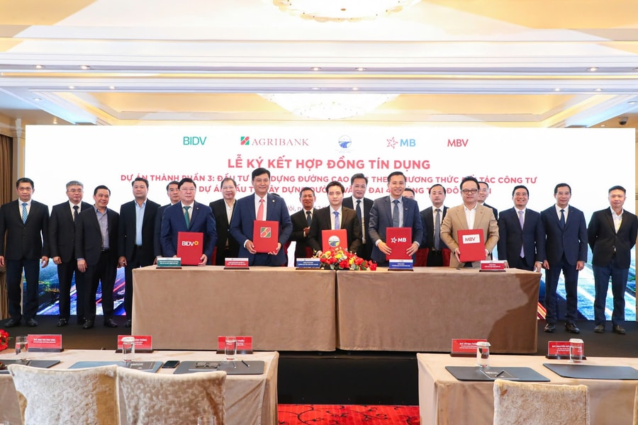 BIDV, AgriBank, MB, and MBV are providing capital for the construction of Ring Road 4.