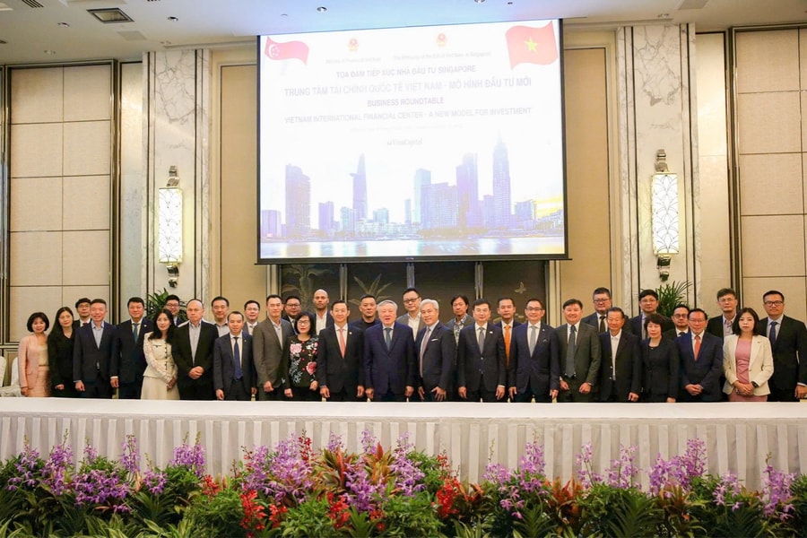 BIDV tham gia Đoàn công tác của Chính phủ tại Singapore