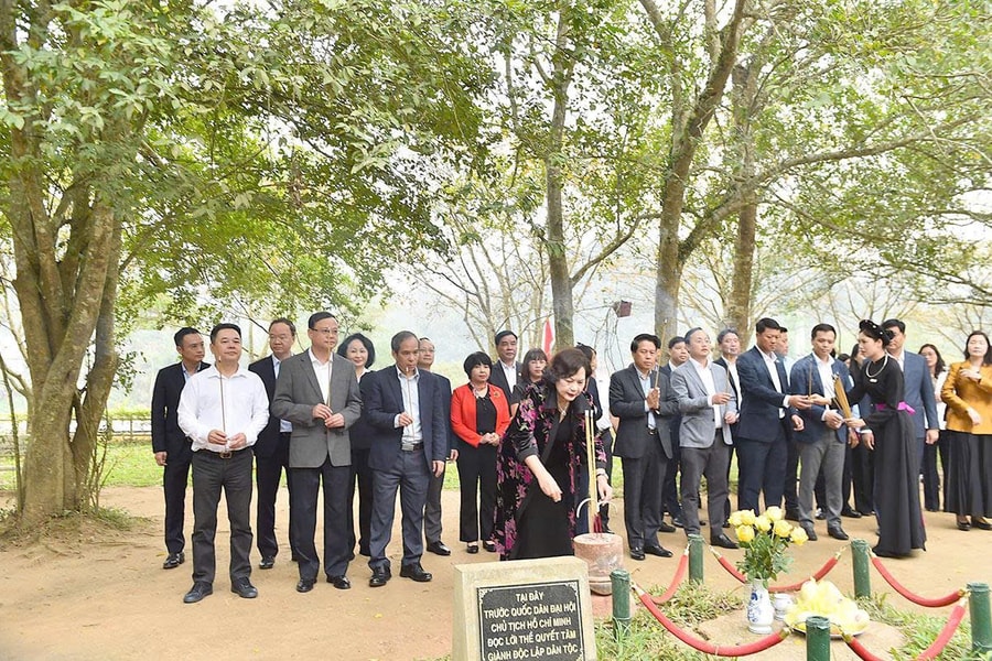 은행업계 대표단이 탄차오에서 현장 방문을 실시하고 2026년 식목일 캠페인을 발족하다