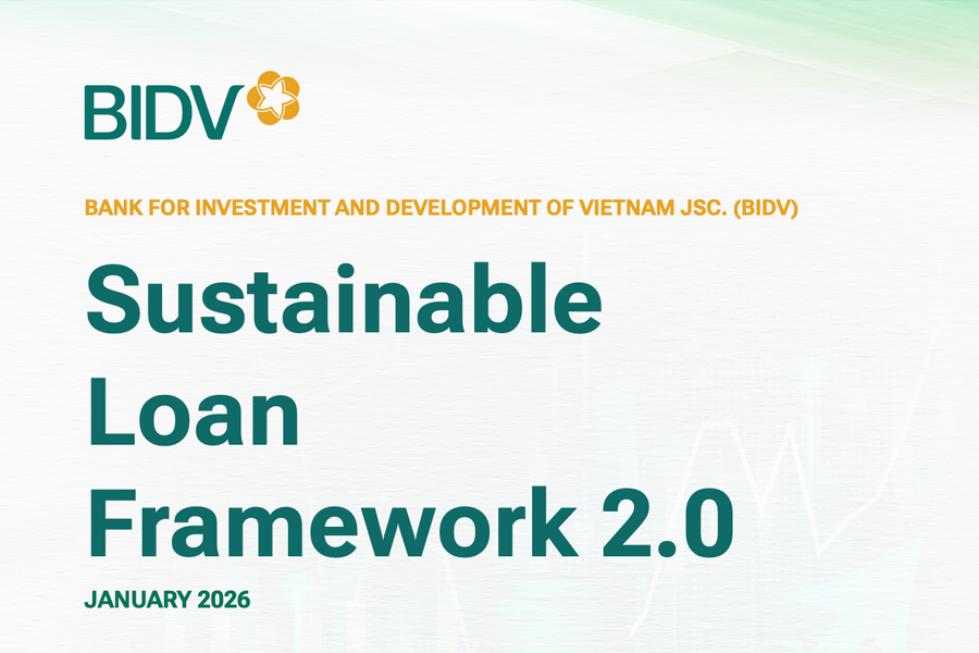 BIDV launches Sustainable Loan Framework 2.0, further promoting sustainable finance in Vietnam
