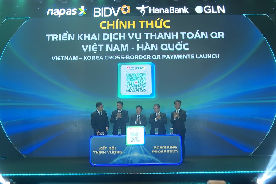 BIDV, Hana Bank is collaborating to launch a cross-border QR payment service between Vietnam and South Korea