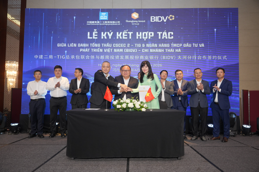 BIDV Thai Ha Signs Joint Venture Agreement for General Contracting