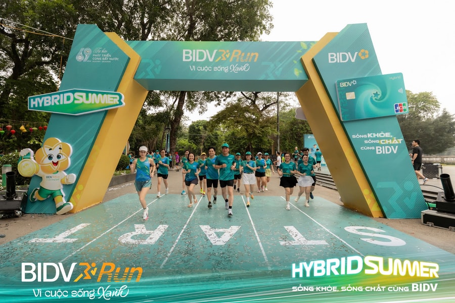 Bảng xếp hạng giải chạy BIDV Run – Vì cuộc sống Xanh 2026