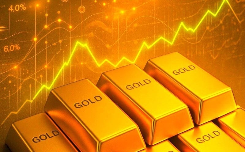 Giá vàng thế giới lao dốc về sát mốc 4.200 USD/oz