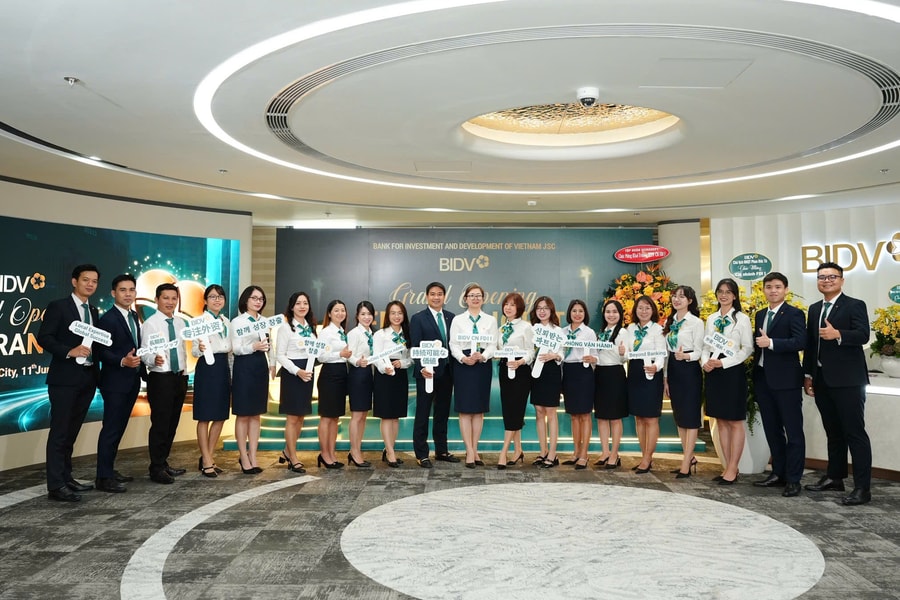 BIDV tiên phong ra mắt chi nhánh dành cho khách hàng FDI