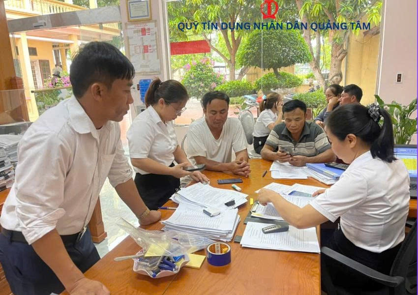 QTDND Quảng Tâm: Đồng hành cùng người dân làm giàu