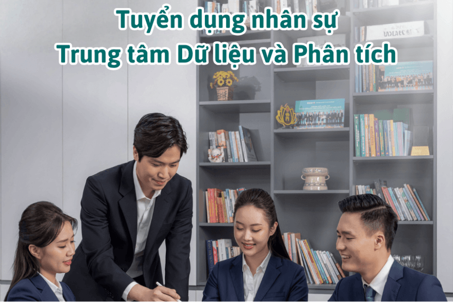 BIDV tuyển dụng nhân sự Trung tâm Dữ liệu và Phân tích