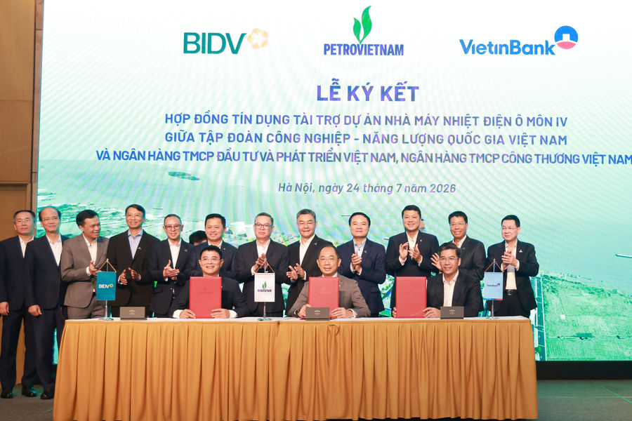 BIDV đồng tài trợ 7.300 tỷ VND Dự án Nhà máy Nhiệt điện Ô Môn IV
