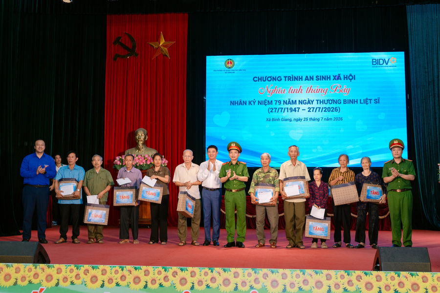 BIDV with the "July Gratitude" appreciation campaign