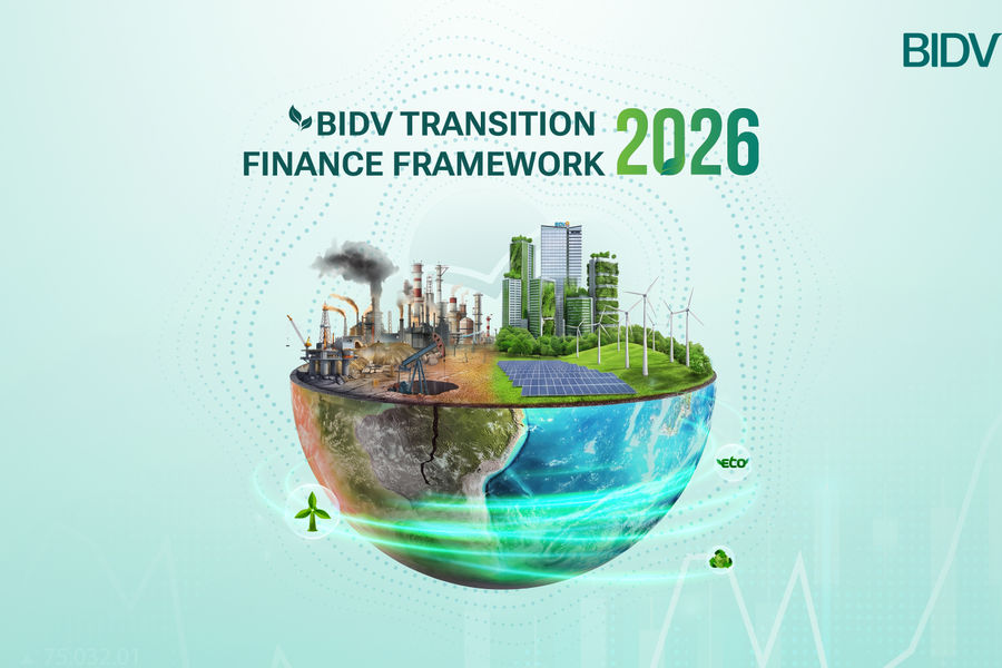 BIDV launches the transition finance framework 2026