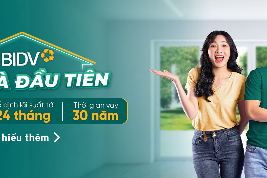 BIDV Launches the "First Home" Preferential Loan Package to Support the Need for True Homeownership