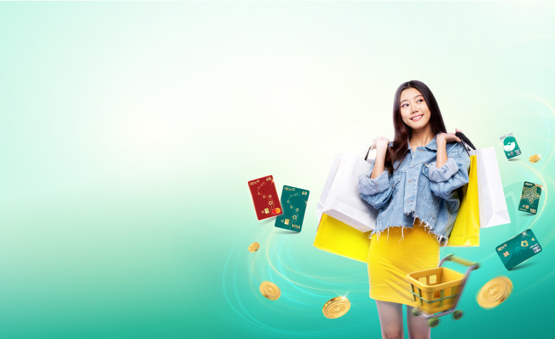 Cashback of up to VND 150,000 for BIDV credit cardholders who make purchases