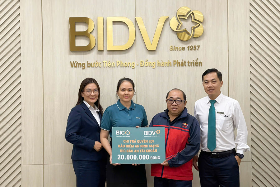 BIC bồi thường 20 triệu đồng cho khách hàng bị kẻ gian mạo danh cán bộ Sở Tài chính lừa đảo